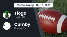 Recap: Tioga  vs. Cumby  2019
