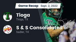 Recap: Tioga  vs. S & S Consolidated  2022