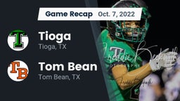 Recap: Tioga  vs. Tom Bean  2022