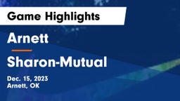 Arnett  vs Sharon-Mutual  Game Highlights - Dec. 15, 2023