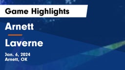 Arnett  vs Laverne  Game Highlights - Jan. 6, 2024