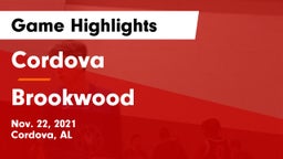 Cordova  vs Brookwood  Game Highlights - Nov. 22, 2021
