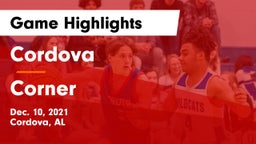 Cordova  vs Corner  Game Highlights - Dec. 10, 2021