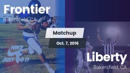 Matchup: Frontier  vs. Liberty  2016