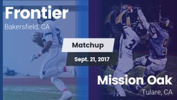Matchup: Frontier  vs. Mission Oak  2017