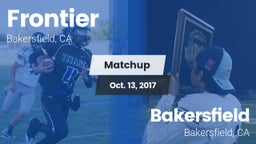 Matchup: Frontier  vs. Bakersfield  2017