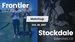 Matchup: Frontier  vs. Stockdale  2017
