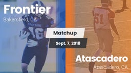 Matchup: Frontier  vs. Atascadero  2018