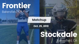 Matchup: Frontier  vs. Stockdale  2019