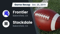 Recap: Frontier  vs. Stockdale  2019