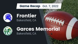 Recap: Frontier  vs. Garces Memorial  2022