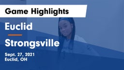 Euclid  vs Strongsville  Game Highlights - Sept. 27, 2021