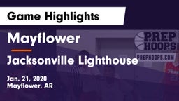 Mayflower  vs Jacksonville Lighthouse  Game Highlights - Jan. 21, 2020