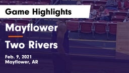 Mayflower  vs Two Rivers  Game Highlights - Feb. 9, 2021