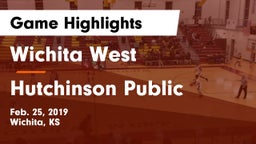 Wichita West  vs Hutchinson Public  Game Highlights - Feb. 25, 2019