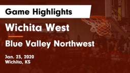 Wichita West  vs Blue Valley Northwest  Game Highlights - Jan. 23, 2020