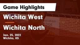 Wichita West  vs Wichita North  Game Highlights - Jan. 25, 2022