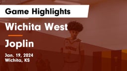 Wichita West  vs Joplin  Game Highlights - Jan. 19, 2024
