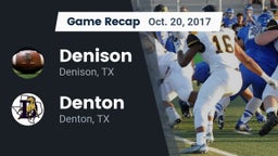 Recap: Denison  vs. Denton  2017