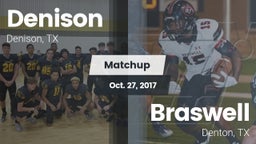 Matchup: Denison vs. Braswell  2017