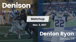 Matchup: Denison vs. Denton Ryan  2017