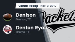 Recap: Denison  vs. Denton Ryan  2017