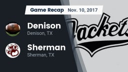 Recap: Denison  vs. Sherman  2017