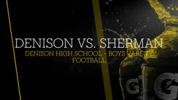 Denison football highlights Denison vs. Sherman
