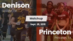 Matchup: Denison vs. Princeton  2018