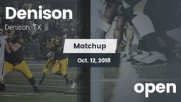 Matchup: Denison vs. open 2018