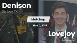 Matchup: Denison vs. Lovejoy  2018