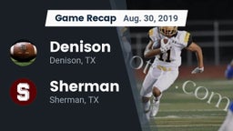 Recap: Denison  vs. Sherman  2019