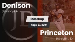 Matchup: Denison vs. Princeton  2019