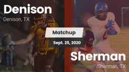 Matchup: Denison vs. Sherman  2020