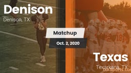 Matchup: Denison vs. Texas  2020