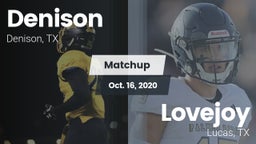 Matchup: Denison vs. Lovejoy  2020