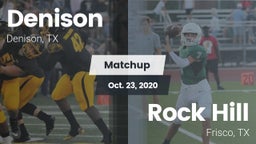 Matchup: Denison vs. Rock Hill  2020