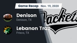 Recap: Denison  vs. Lebanon Trail  2020