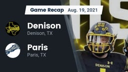 Recap: Denison  vs. Paris  2021
