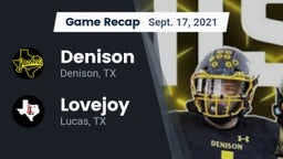 Recap: Denison  vs. Lovejoy  2021