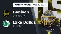 Recap: Denison  vs. Lake Dallas  2021