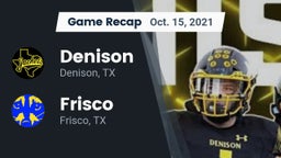 Recap: Denison  vs. Frisco  2021
