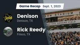 Recap: Denison  vs. Rick Reedy  2023