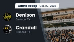 Recap: Denison  vs. Crandall  2023