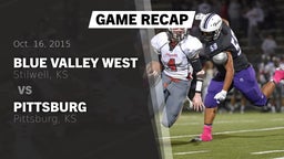 Recap: Blue Valley West  vs. Pittsburg  2015