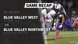 Recap: Blue Valley West  vs. Blue Valley Northwest  2015