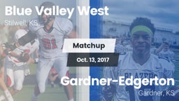 Matchup: Blue Valley West vs. Gardner-Edgerton  2017