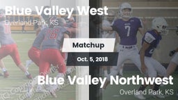 Matchup: Blue Valley West vs. Blue Valley Northwest  2018