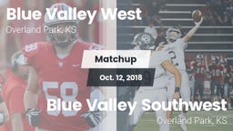 Matchup: Blue Valley West vs. Blue Valley Southwest  2018