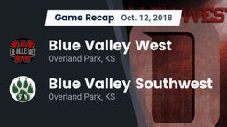 Recap: Blue Valley West  vs. Blue Valley Southwest  2018